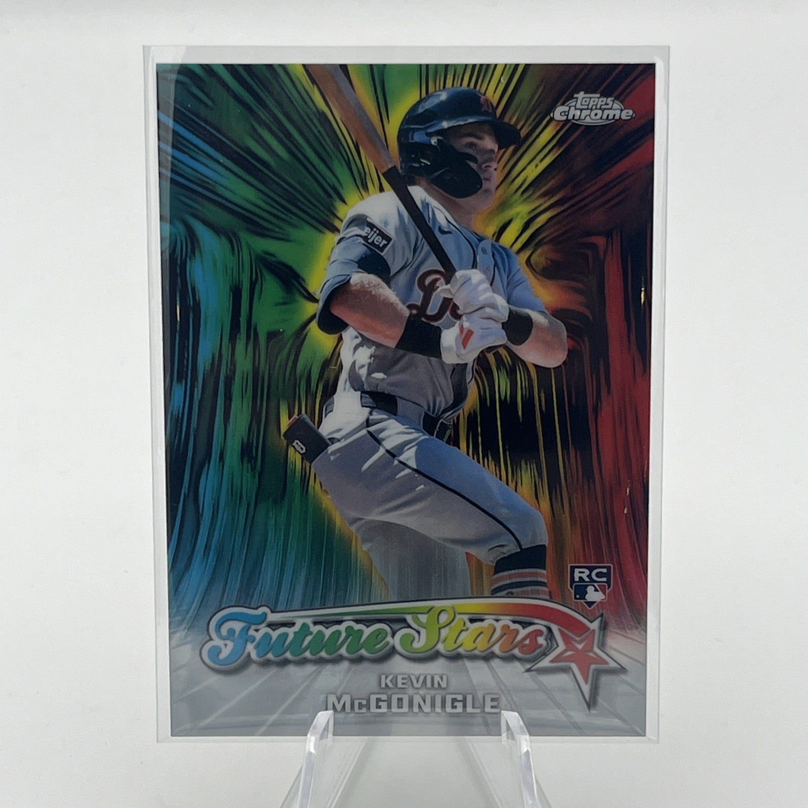 Topps 2026 Chrome Future Stars Kevin McGonigle RefractorDetroit Tigers FS-6 RC
