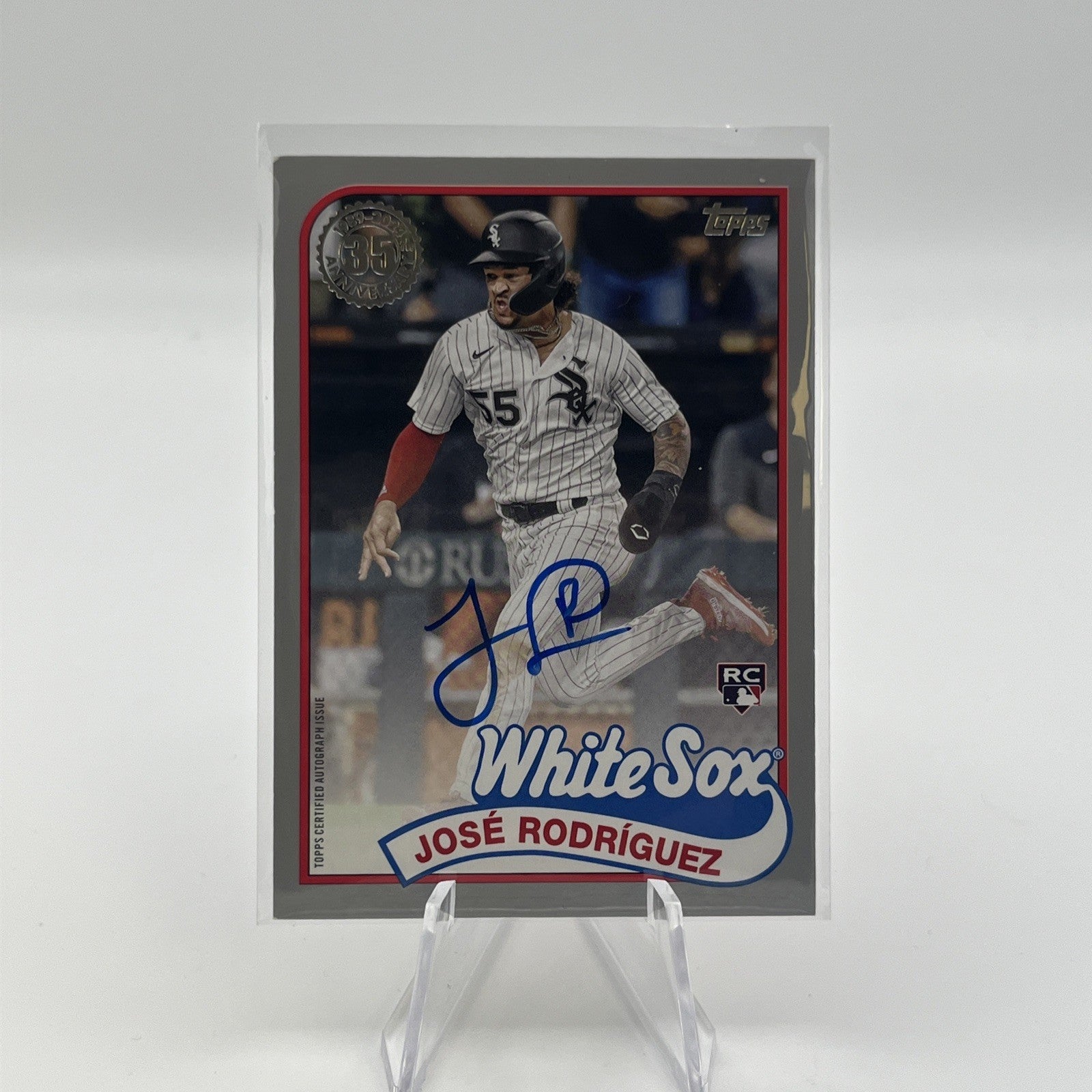 2023 Topps 35th Anniversary Jose Rodriguez PLATINUM 1/1 Rookie Auto