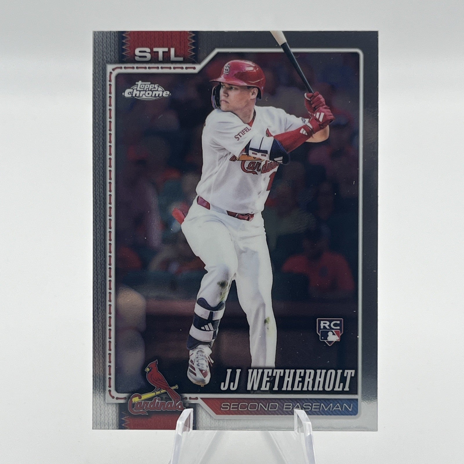 2026 Topps Chrome #119 JJ Wetherholt Rookie Card RC 