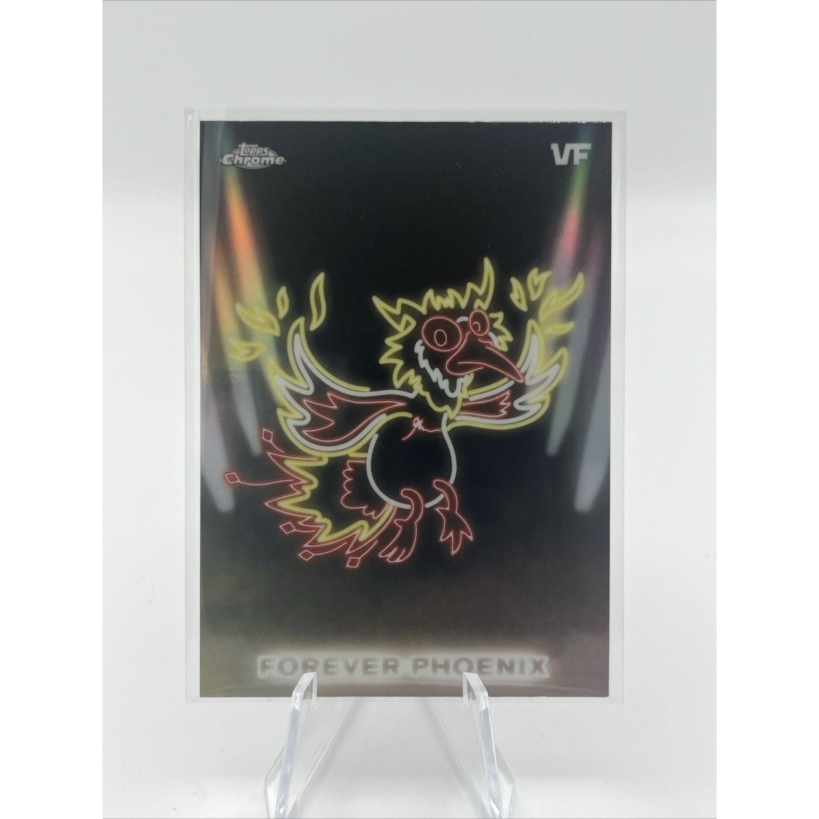 2026 Topps Chrome VeeFriends Neon Lights Forever Phoenix #NE-10