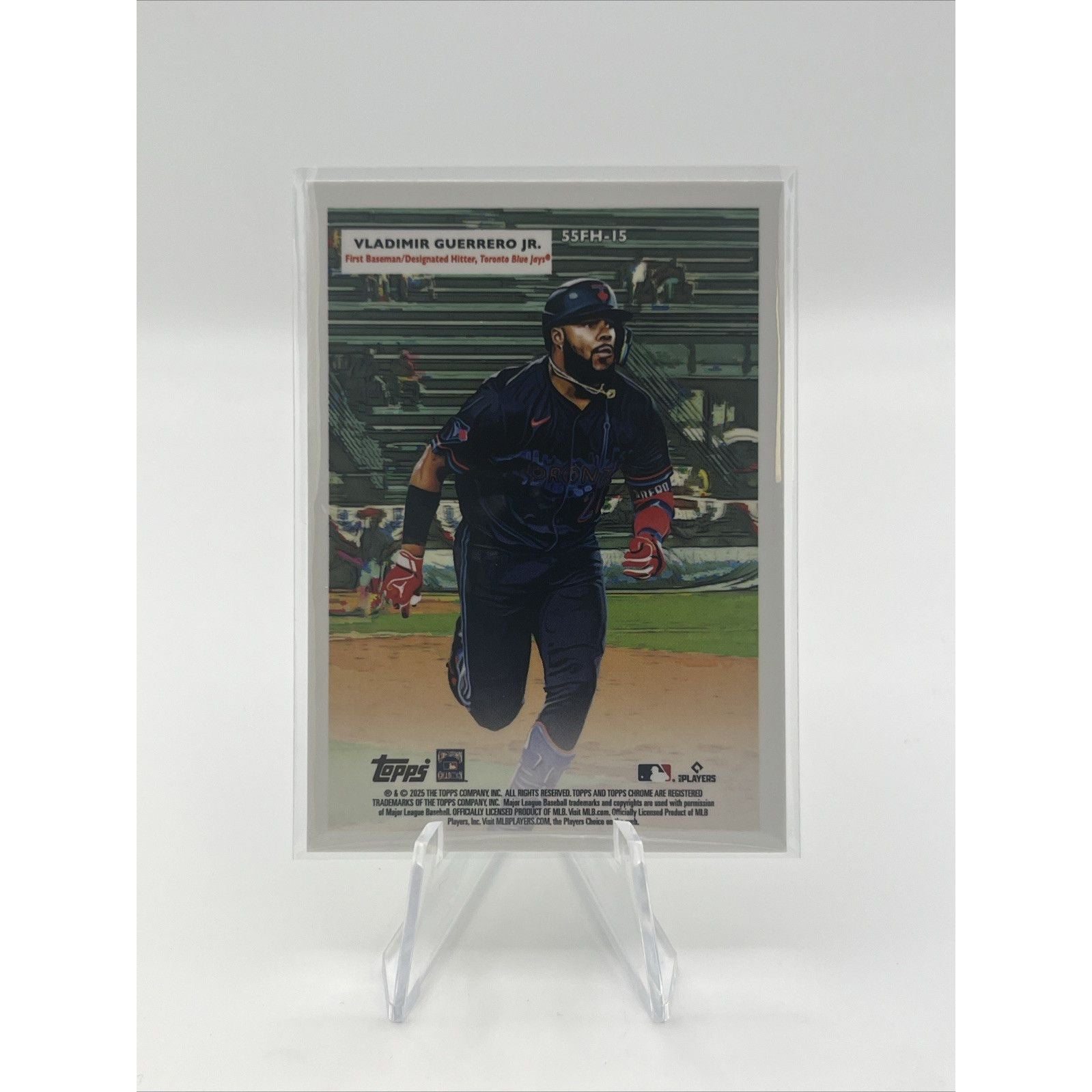 2025 Topps Chrome Platinum Vlad Guerrero / Guerrero Jr Double Header