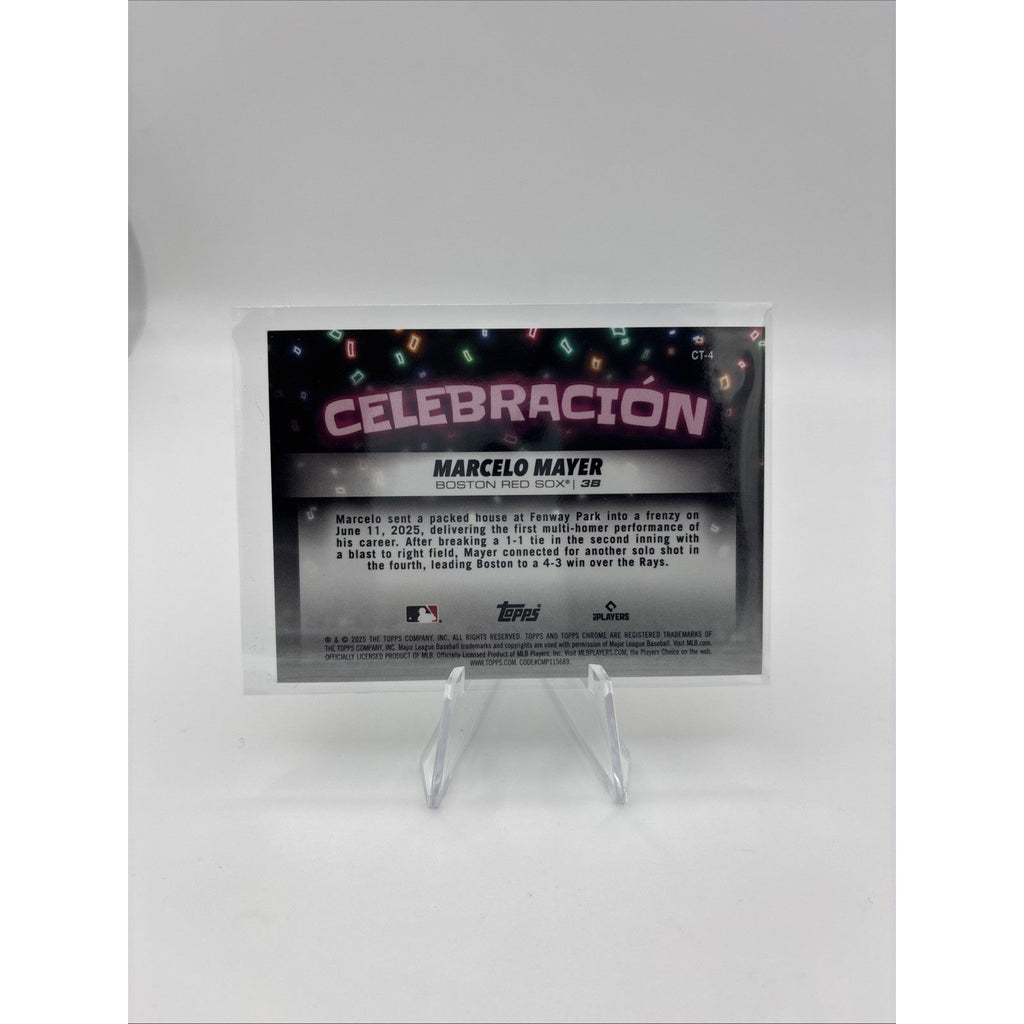 2025 Topps Chrome Update Series - Celebración Marcelo Mayer ‼️CASE HIT‼️