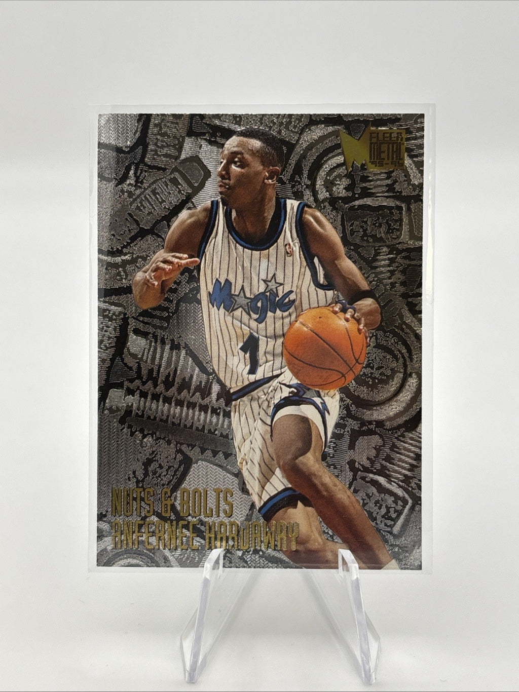 1995-96 Fleer Metal - Nuts & Bolts Anfernee Hardaway #209