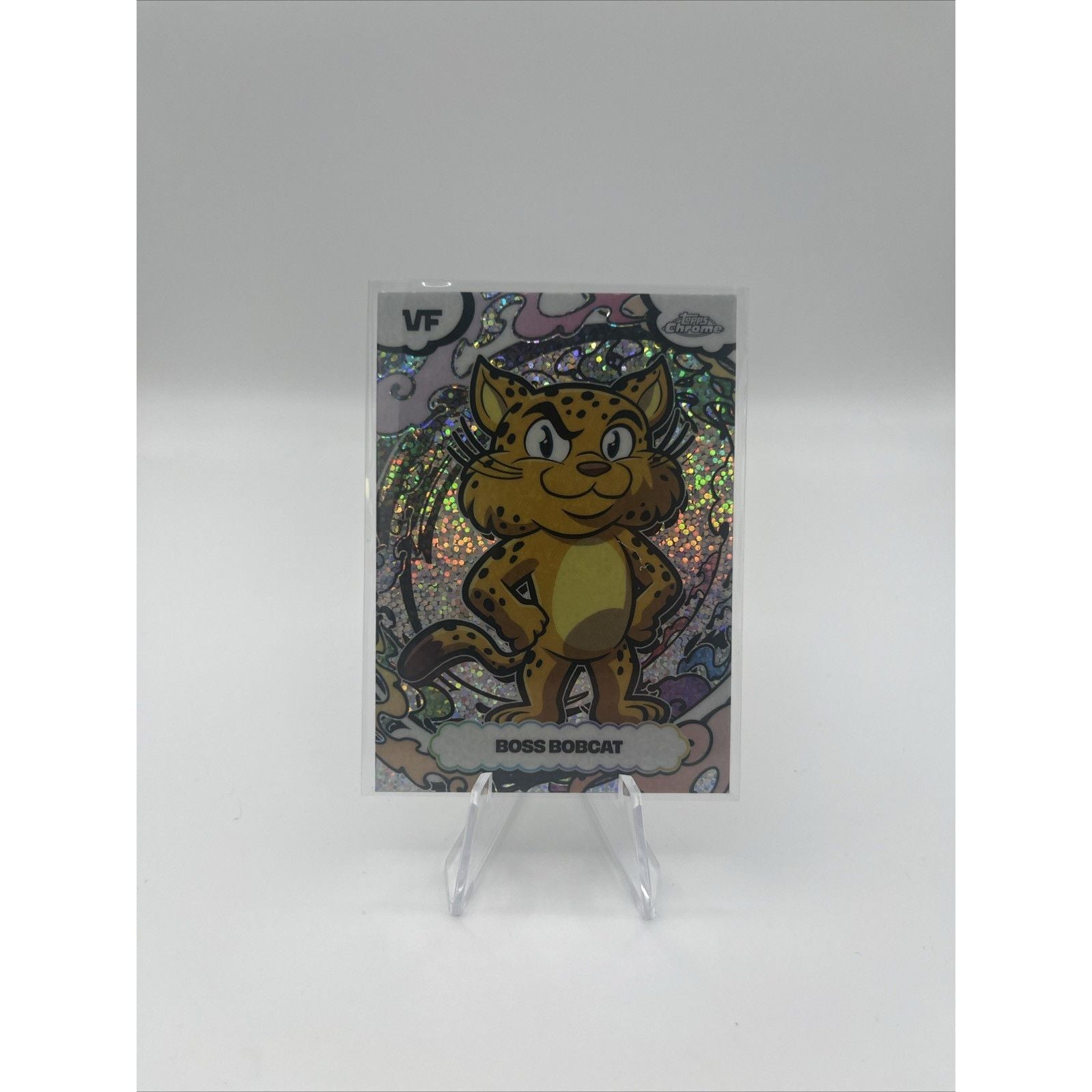 2026 Topps Chrome VeeFriends Manga Speckle Boss Bobcat