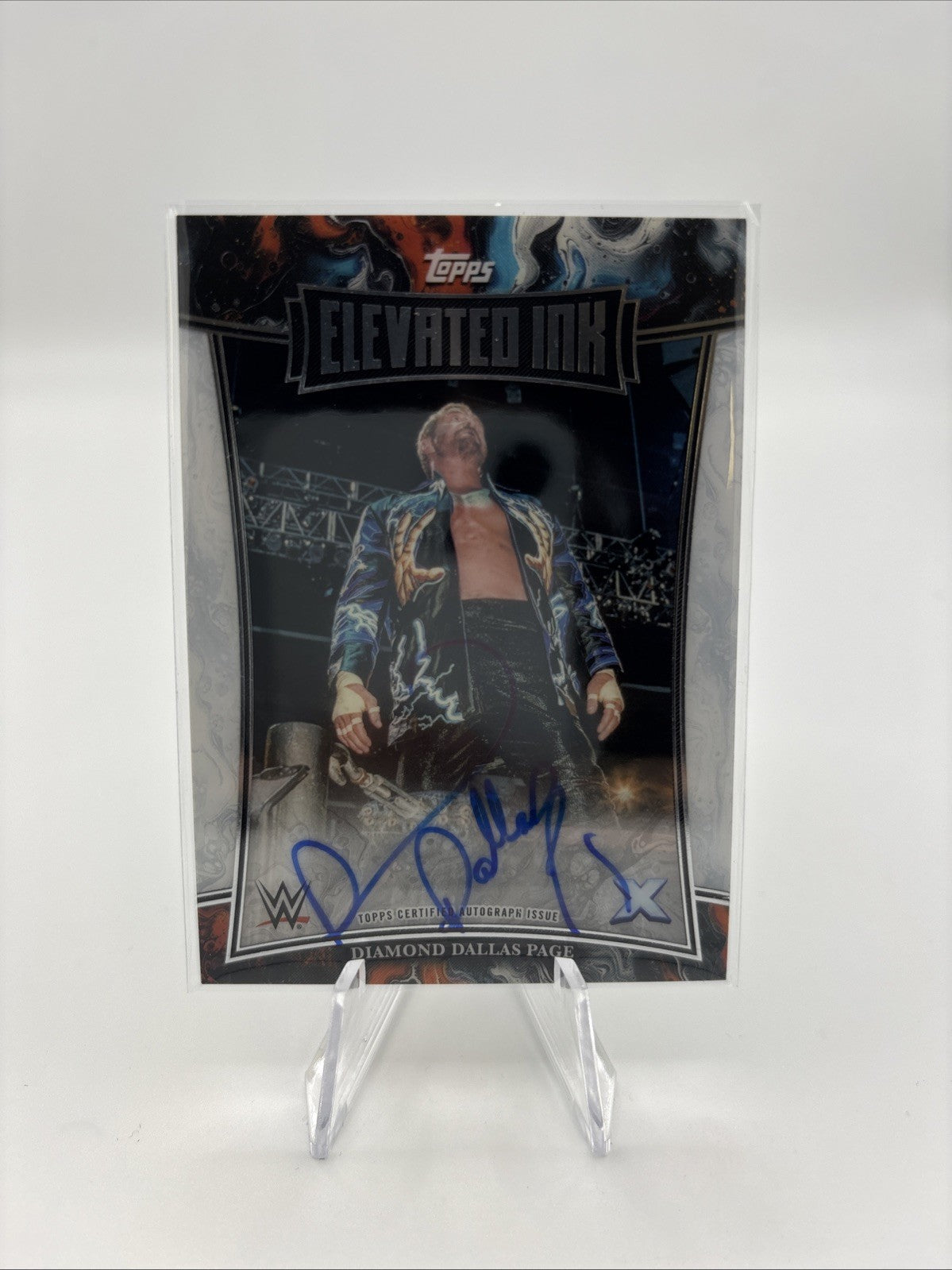 2025 Topps Exalted WWE - Elevated Ink Diamond Dallas Page #ELI-DDP (AU)