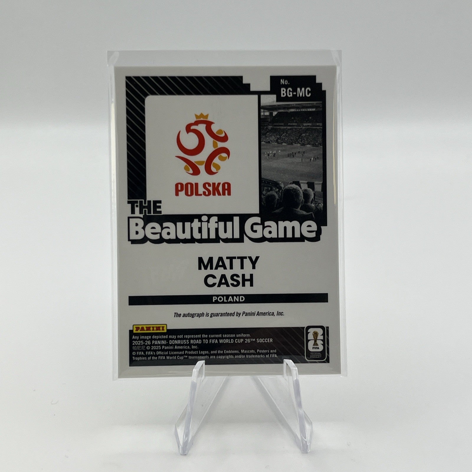 2025-26 Panini Donruss Fifa World Cup - The Beautiful Game Auto Matty Cash