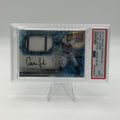 2017 Panini Chronicles Aaron Judge Spectra Rookie Auto Neon Blue /99 PSA 9