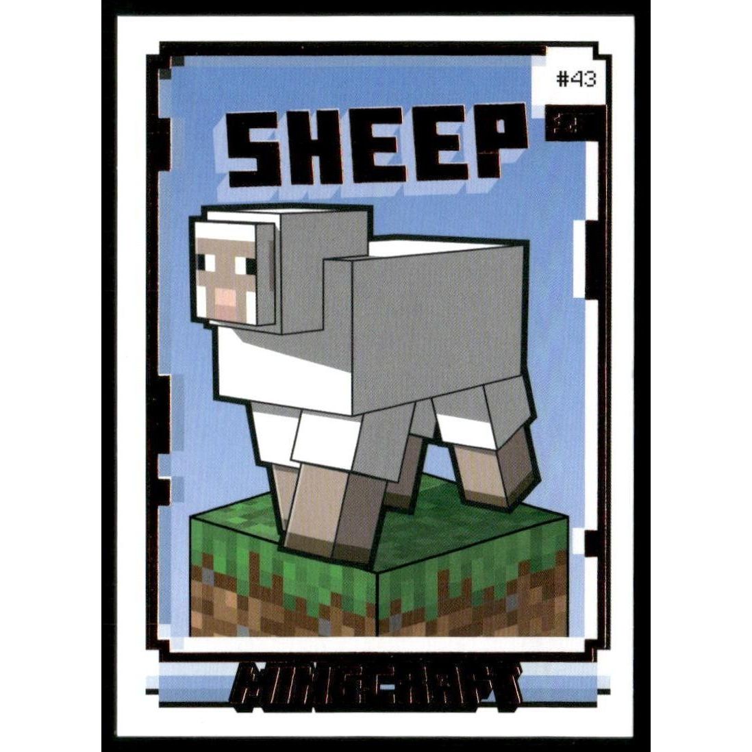 2025 Panini Minecraft 15th Anniversary #43 Sheep #/325
