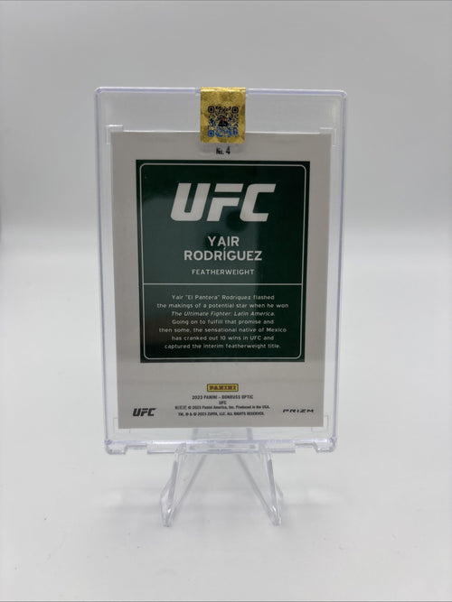 2023 Panini Donruss Optic UFC - Downtown! Yair Rodriguez #4