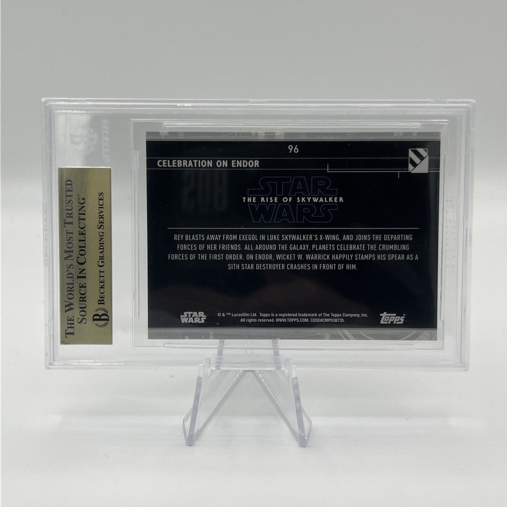 2020 Star Wars The Rise Of Skywalker Series 2 Blue BGS 9.5