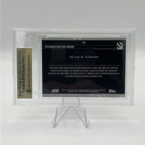 2020 Star Wars The Rise Of Skywalker Series 2 Blue BGS 9.5