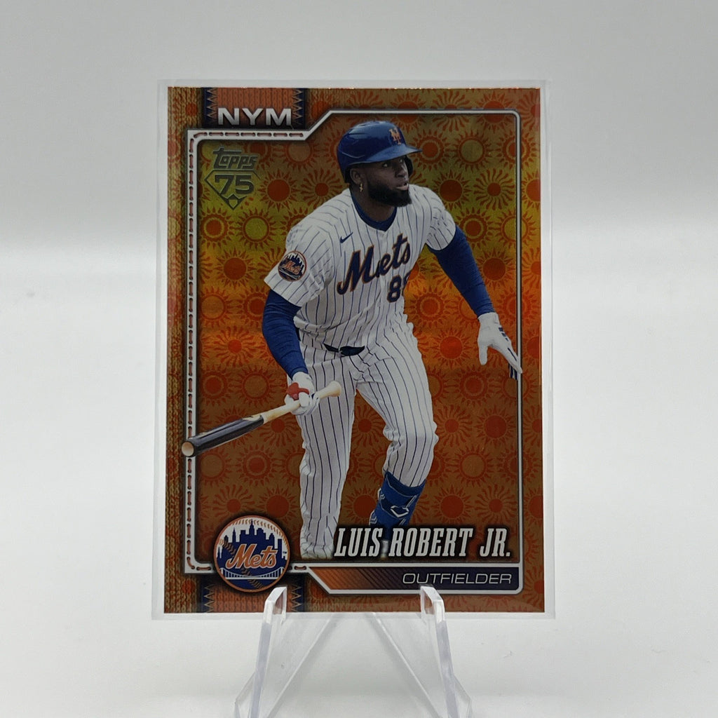 2026 Topps Series 2 Luis Robert Jr. Orange Sun Foil 