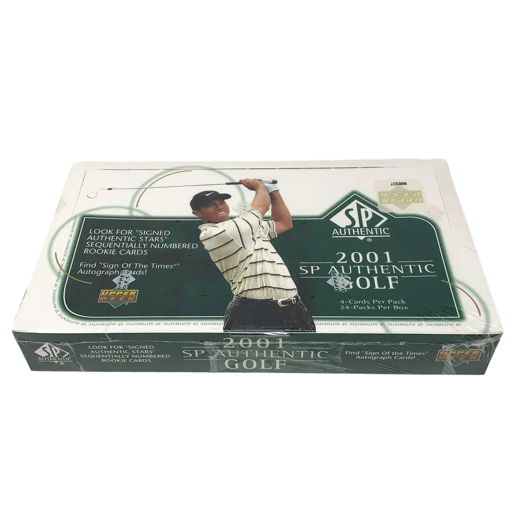 2001 Upper Deck SP Authentic Golf Hobby Box