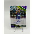 2025 Topps Chrome Novak Djokovic Auto Purple Geometric Refractor #/10