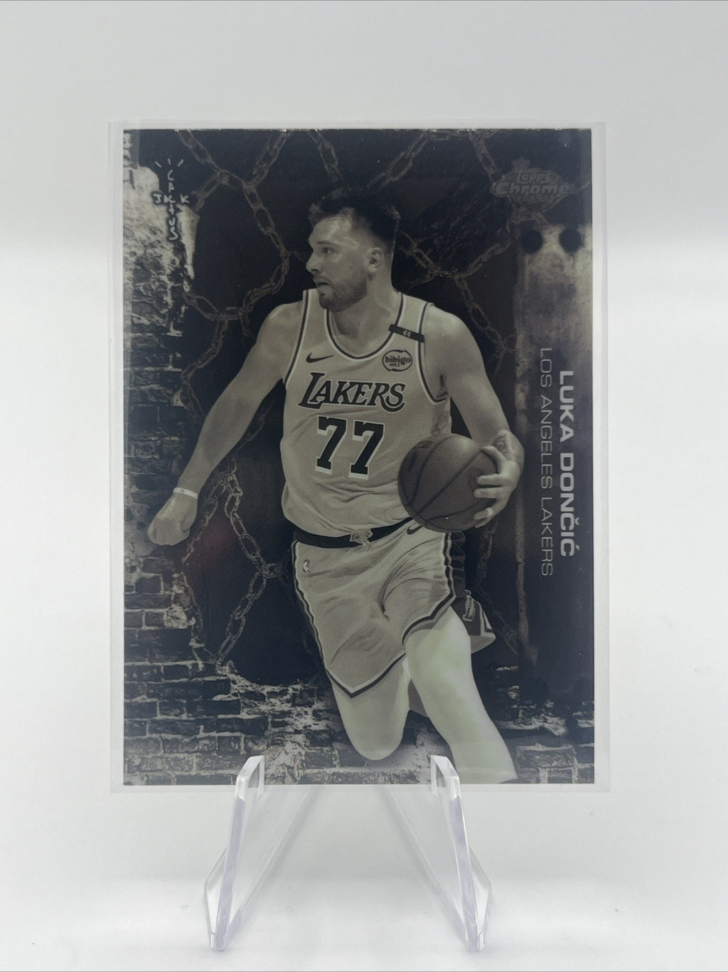 2025-26 Topps Chrome Cactus Jack - LUKA DONCIC - SP Non-Refractor