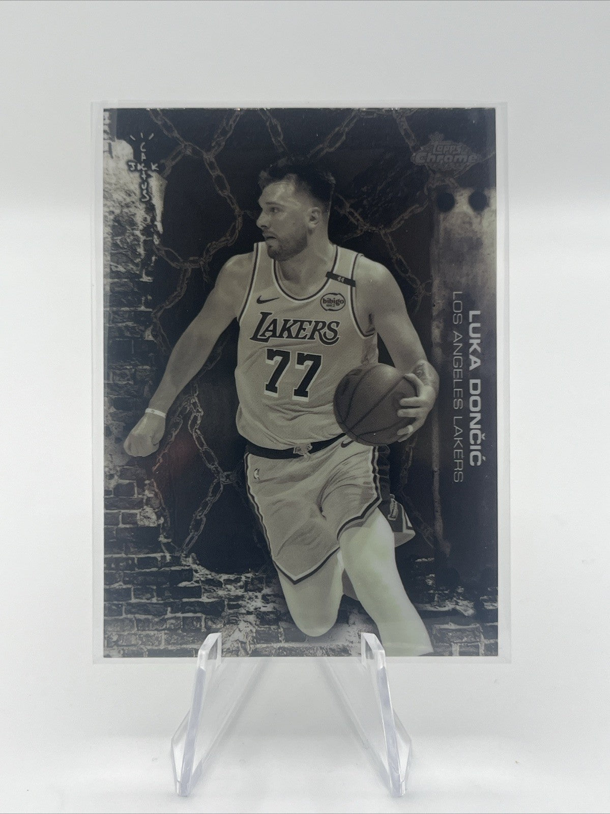 2025-26 Topps Chrome Cactus Jack - LUKA DONCIC - SP Non-Refractor