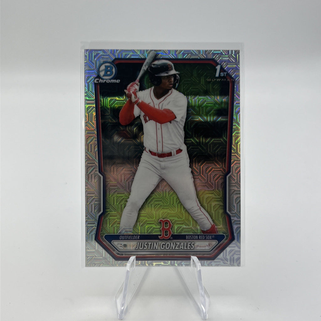 2026 Bowman Chrome Justin Gonzalez Mojo Refractor 