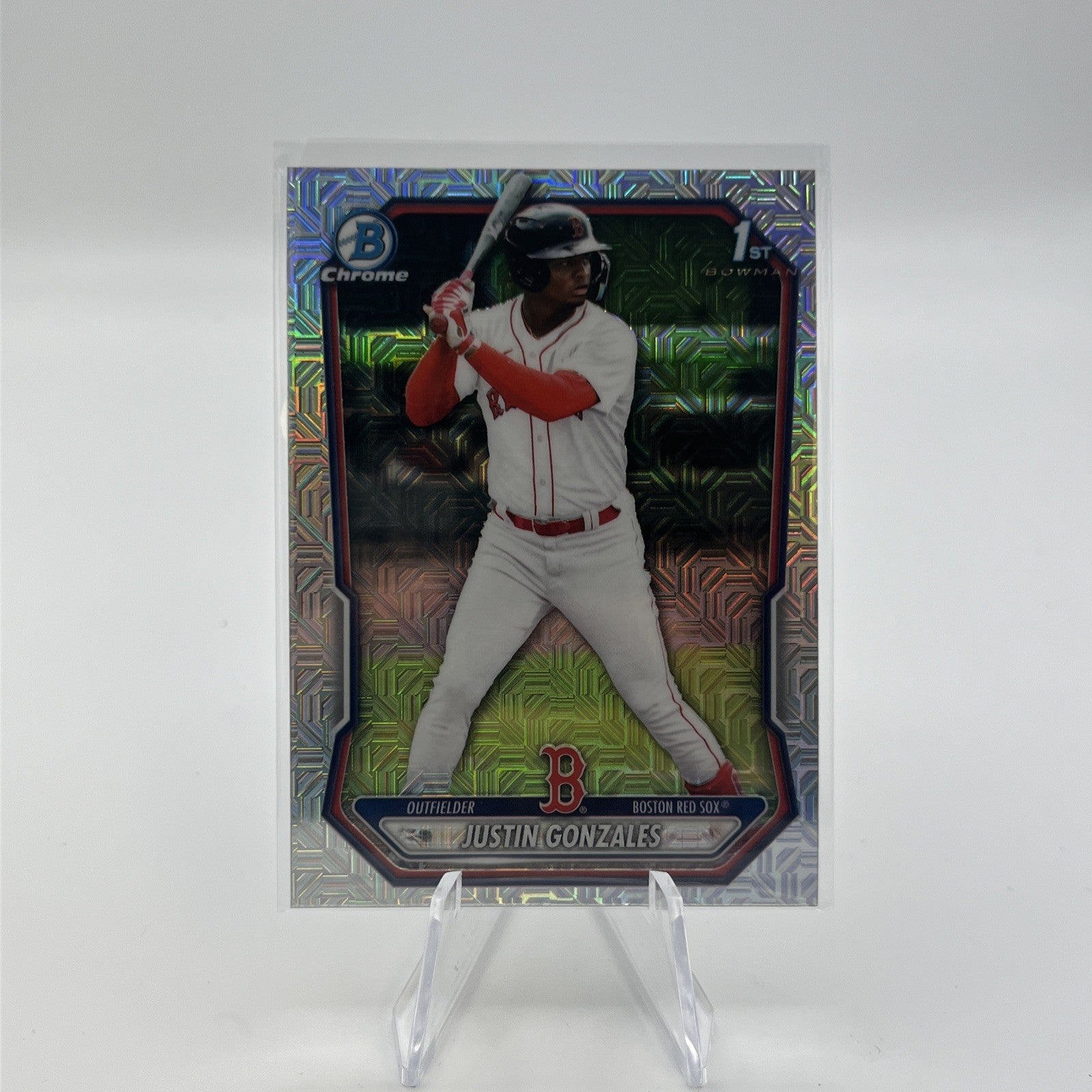 2026 Bowman Chrome Justin Gonzalez Mojo Refractor 