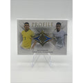 2023 Futera Unique Soccer Profile Game Worn Thiago Silva/William Saliba #/20