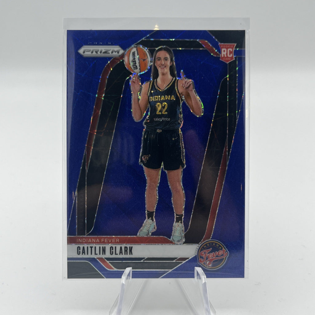 2024 Panini Prizm WNBA - Caitlin Clark #145 Blue Velocity Prizm (RC)