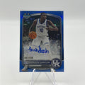 2025-26 Bowman Chrome U Brandon Garrison TRUE BLUE Refractor Auto #/150