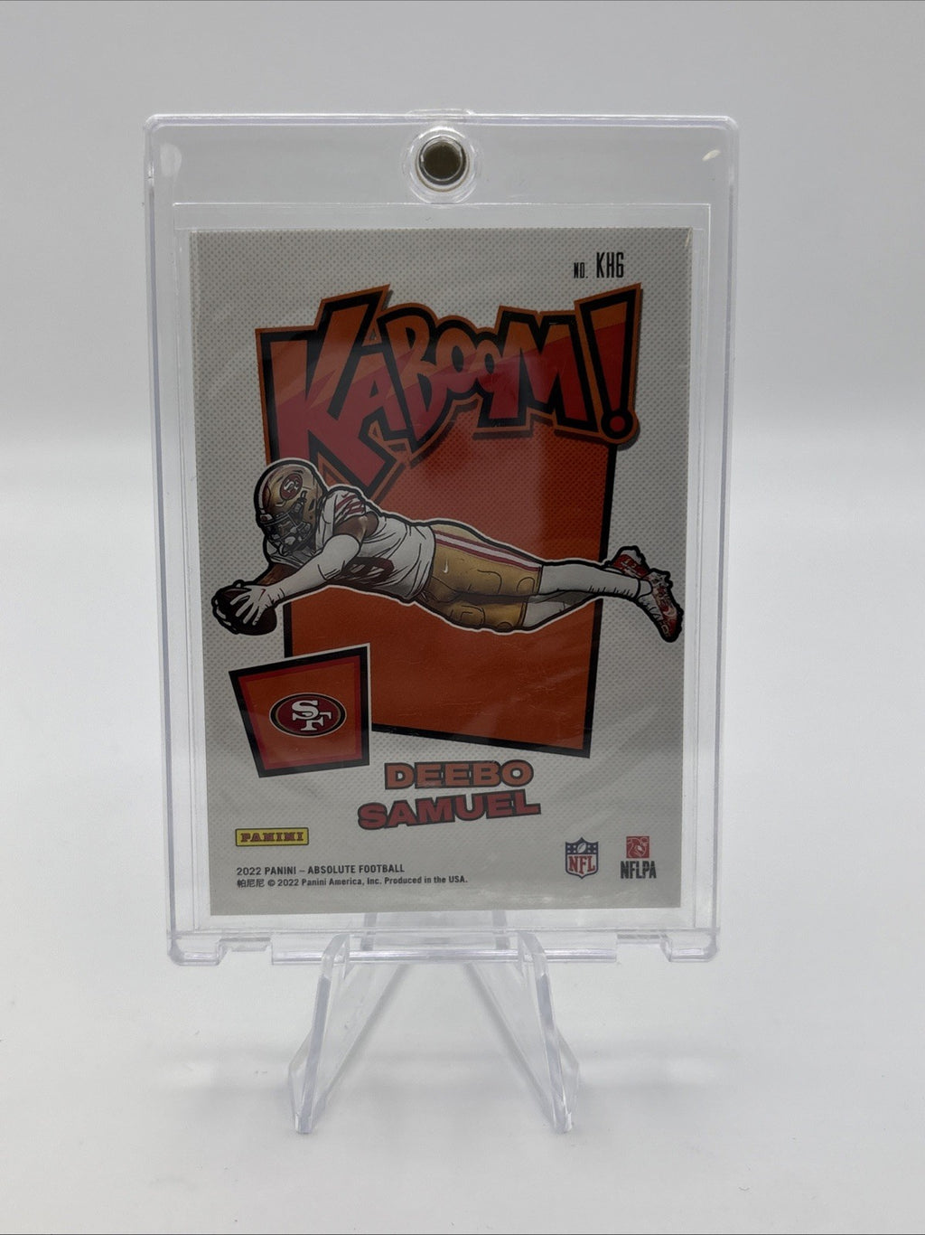 2022 Panini Absolute - Deebo Samuel Kaboom CASE HIT