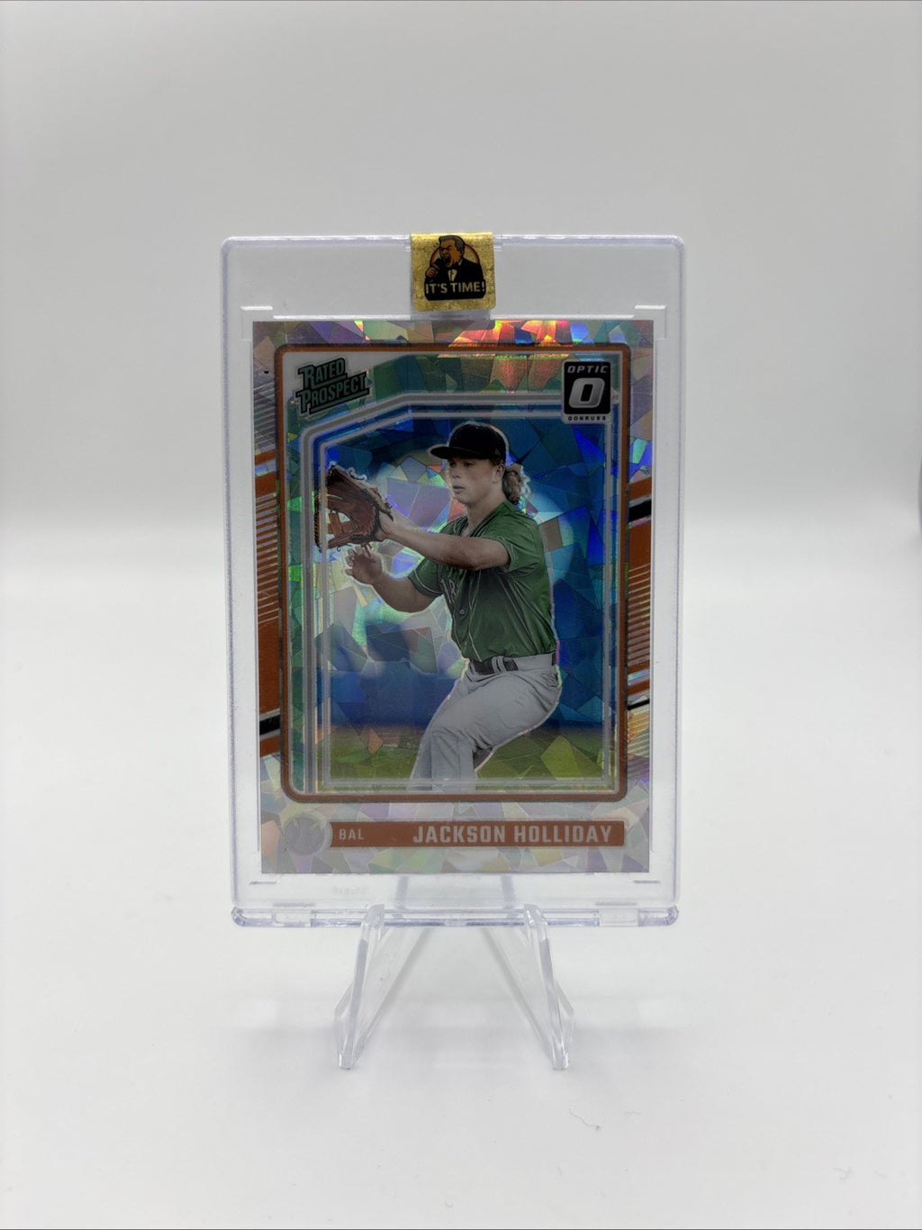 Jackson Holliday Rated Prospect Cracked Ice /25