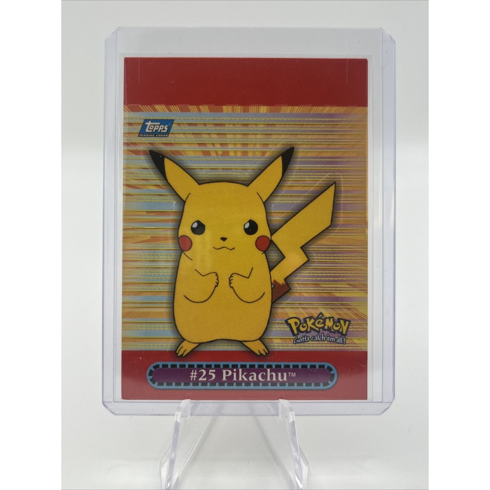 Pikachu 2000 Topps Pokémon TV Animation Edition Pop Up Card #2