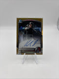 2025 Bowman Chrome Draft - Kayson Cunningham Gold Mojo Auto #/50