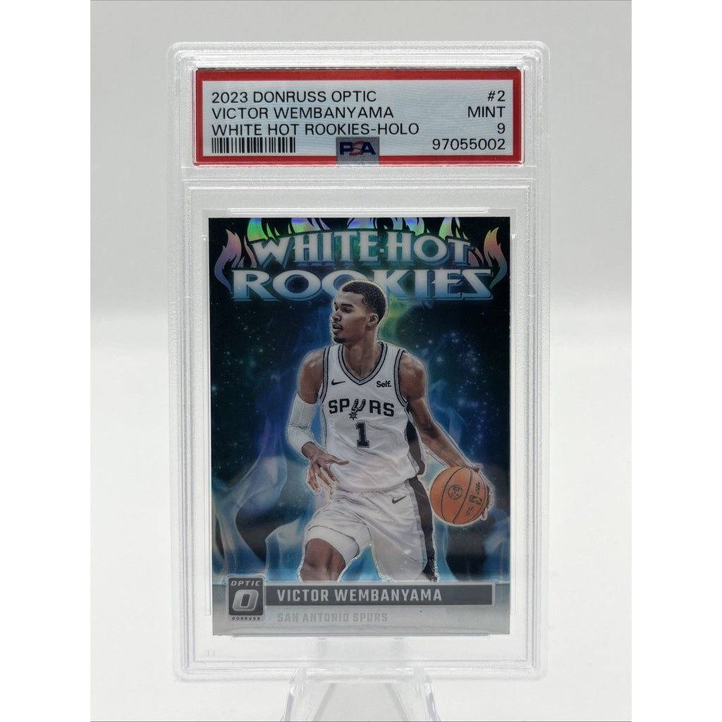 Panini 2023-24 Donruss Optic Victor Wembanyama #2 Holo PSA 9 Spurs