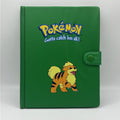 Pokémon Trading Card Game Collectible Binder - Growlithe, Green - Vintage Rare