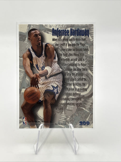 1995-96 Fleer Metal - Nuts & Bolts Anfernee Hardaway #209