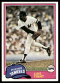 1981 Topps #627 Luis Tiant