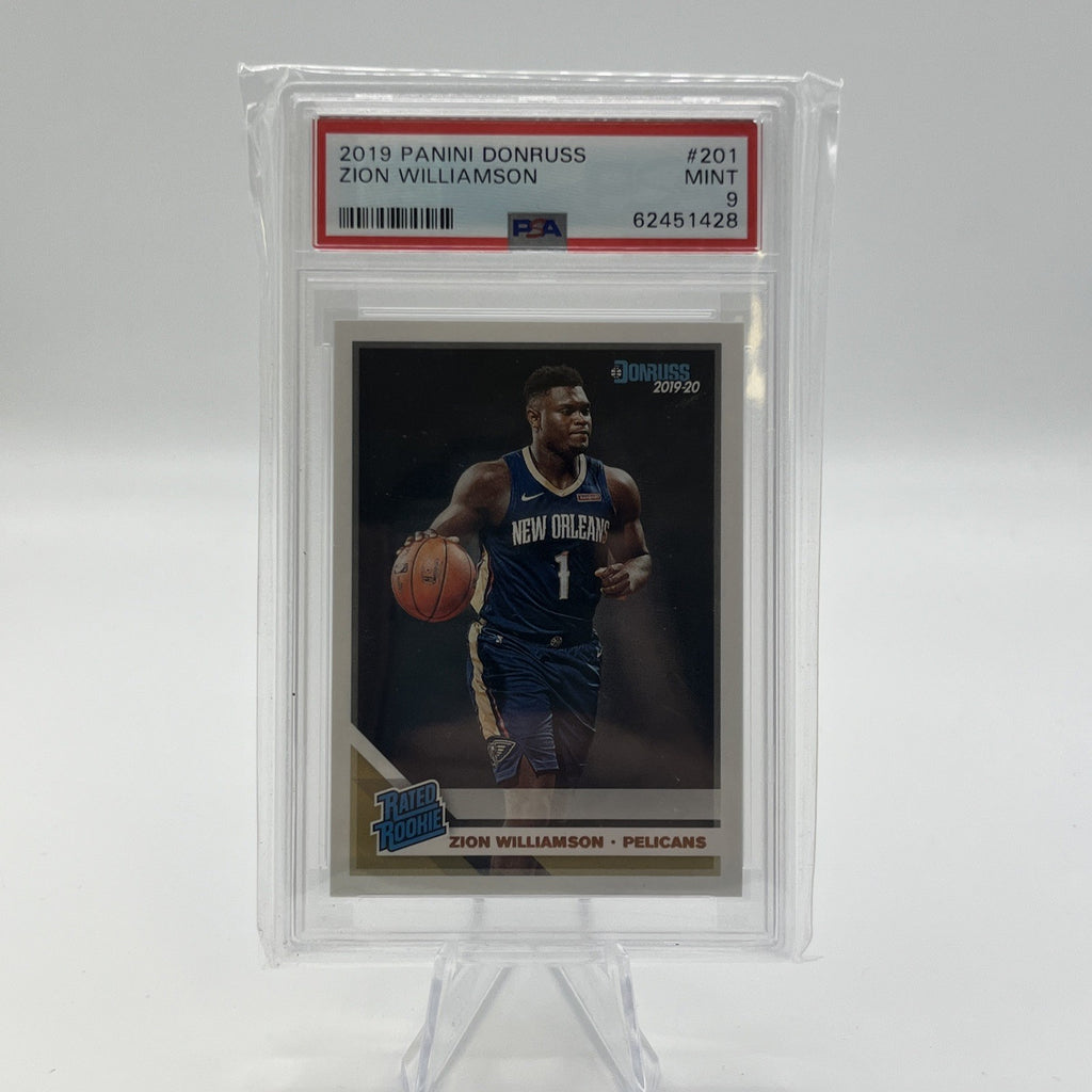 2019 Panini Donruss Zion Williamson PSA 9