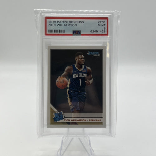 2019 Panini Donruss Zion Williamson PSA 9