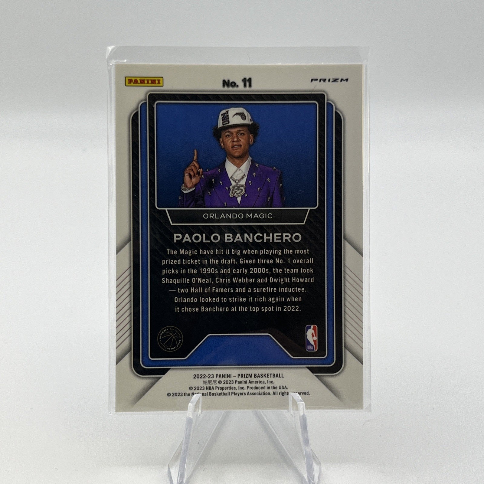 2022-23 Prizm Paolo Banchero Luck Of The Lottery Disco Prizm