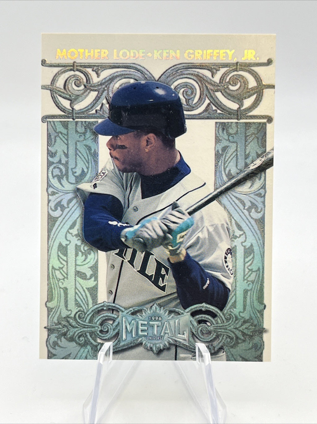1996 Fleer Metal Universe Ken Griffey Jr Mother Lode Insert #3/12 Mariners MLB