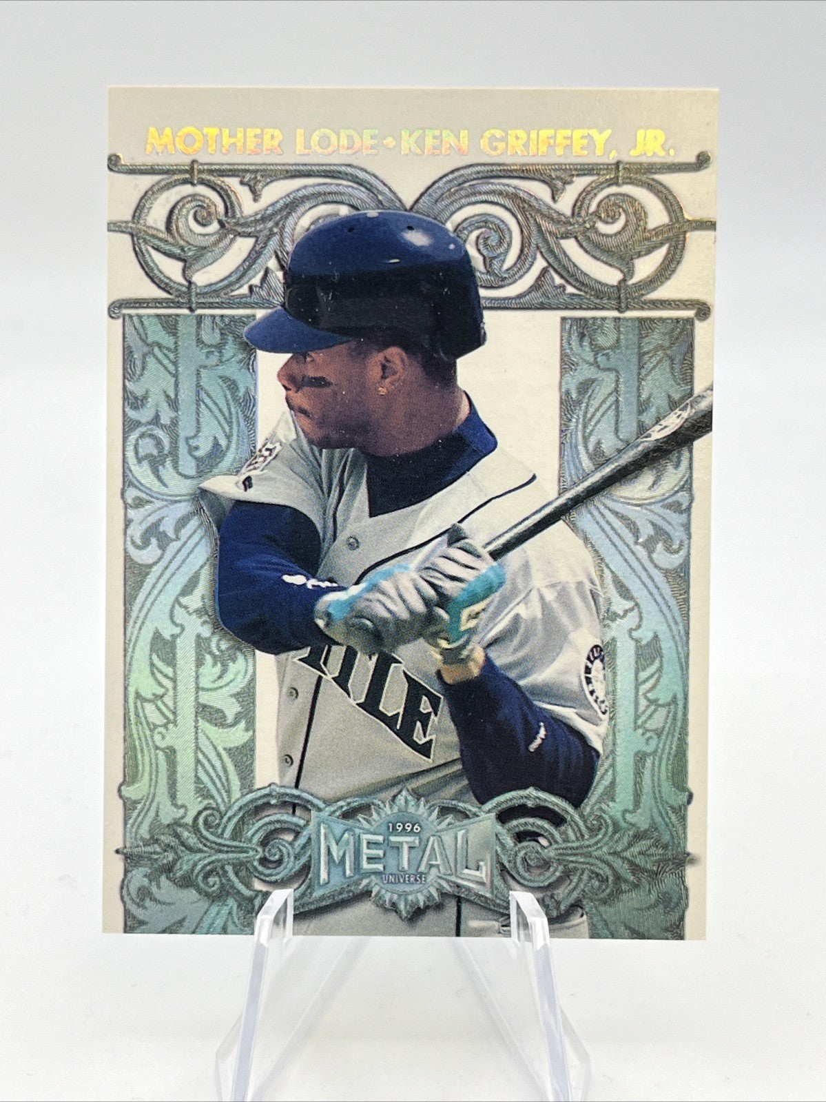 1996 Fleer Metal Universe Ken Griffey Jr Mother Lode Insert #3/12 Mariners MLB