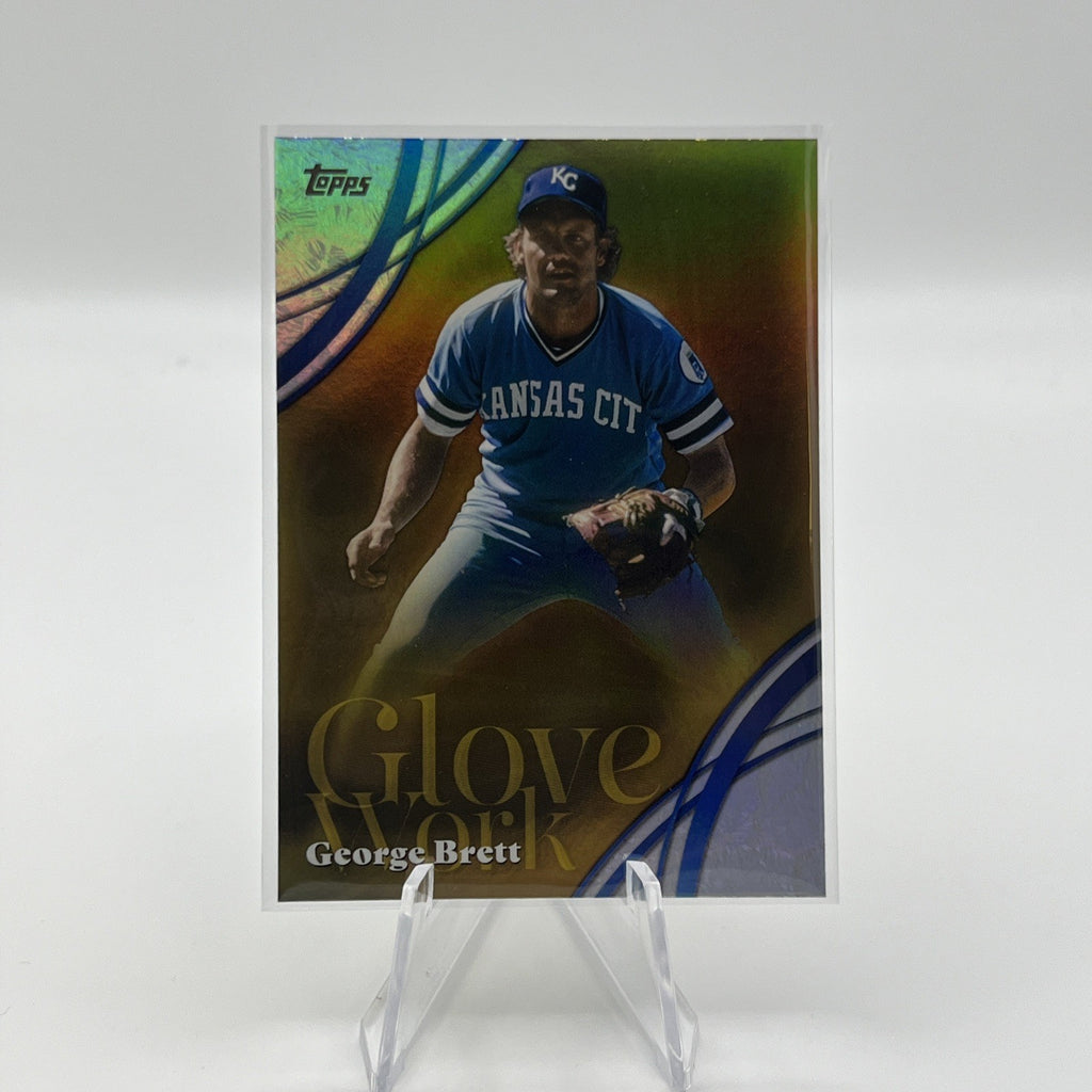 2026 Topps Series 2 George Brett Glove Work Foil