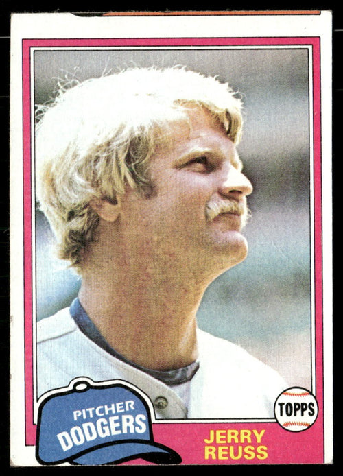 1981 Topps #440 Jerry Reuss