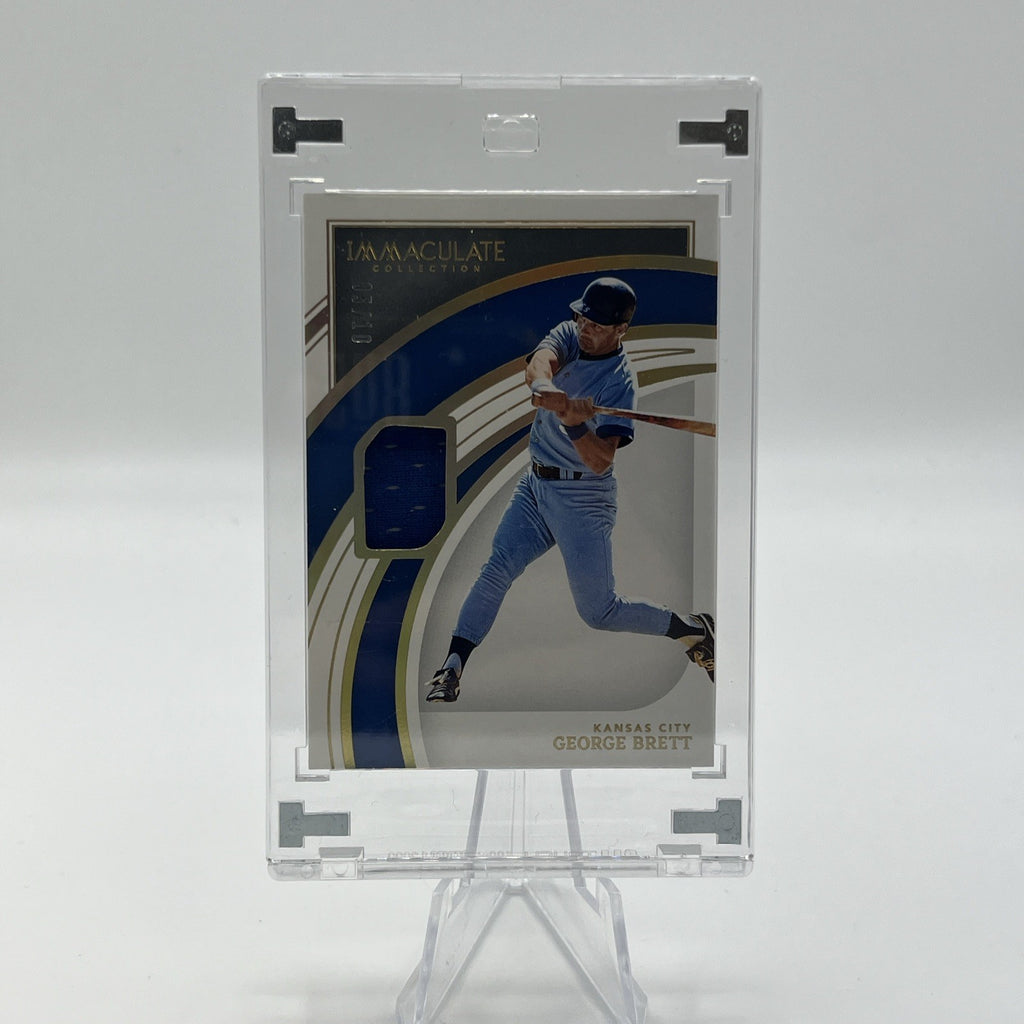 2022 Panini Immaculate George Brett Relic #/10