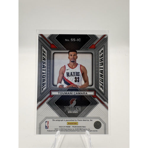 2023-24 Panini Prizm - Sensational Signatures Toumani Camara #SS-IC (AU, RC)