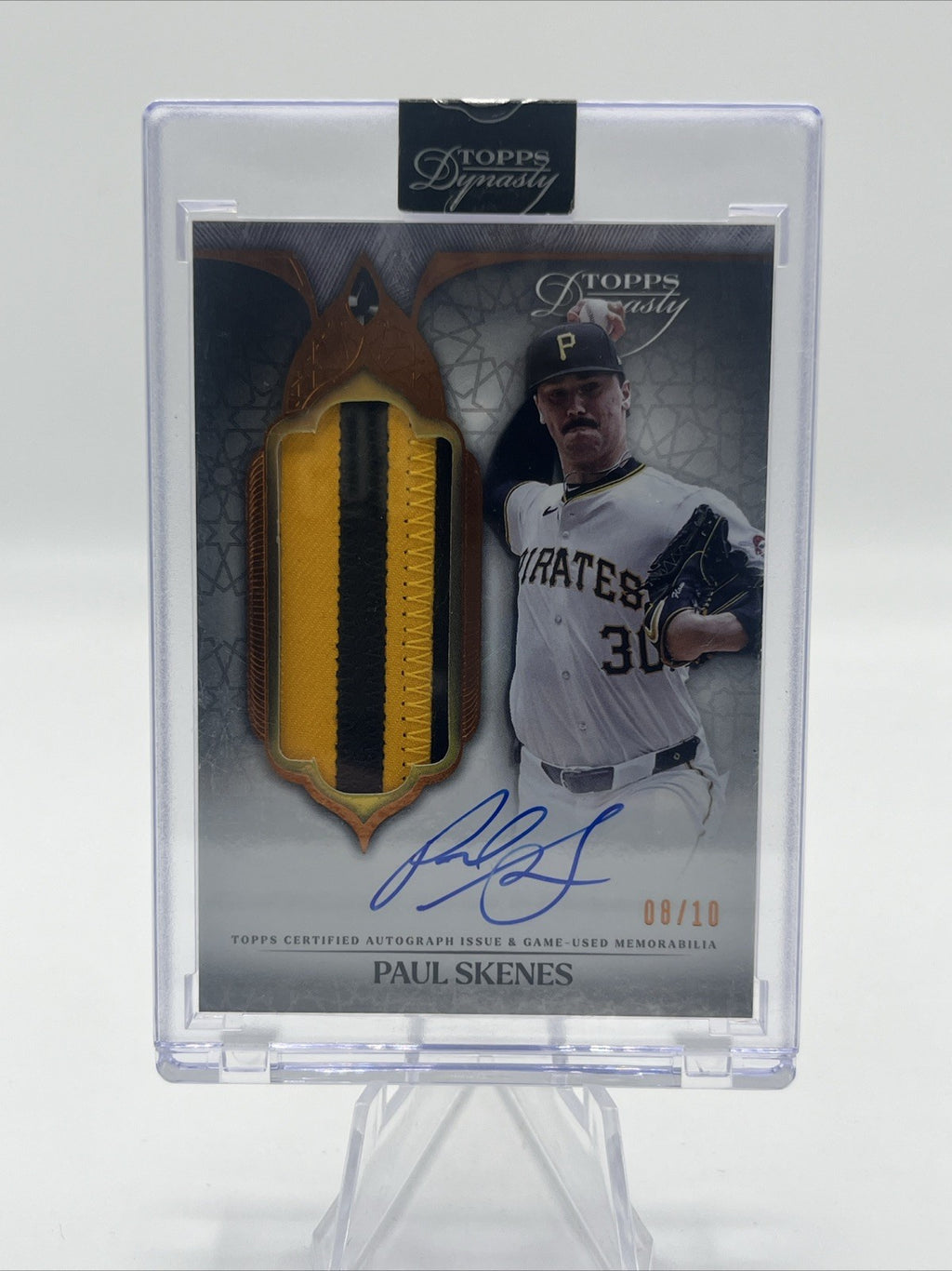 2025 Topps Dynasty Paul Skenes Auto #/10  DAPB-PS3