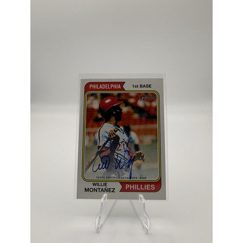 2023 Topps Heritage High Number - Real One Autographs Willie Montanez #ROA-WM...