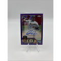 2023 Topps Chrome Update Series - Autographs Luis Medina #AC-LM Purple Refractor