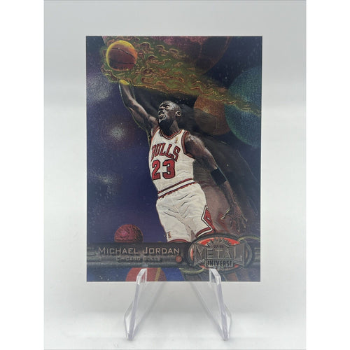 1997-98 Metal Universe Michael Jordan #23 Chicago Bulls-Near Mint