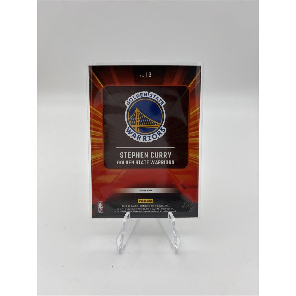 2024-25 Panini Donruss Optic - Express Lane Stephen Curry #13 Purple Prizm