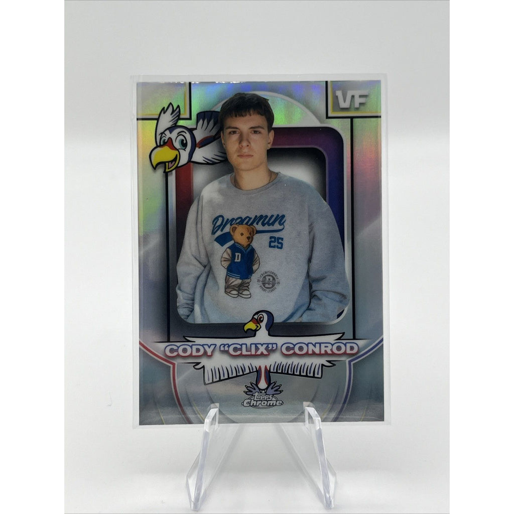 2026 Topps Chrome VeeFriends #CC-CL Cody "Clix" Conrod Contact Condors Creators