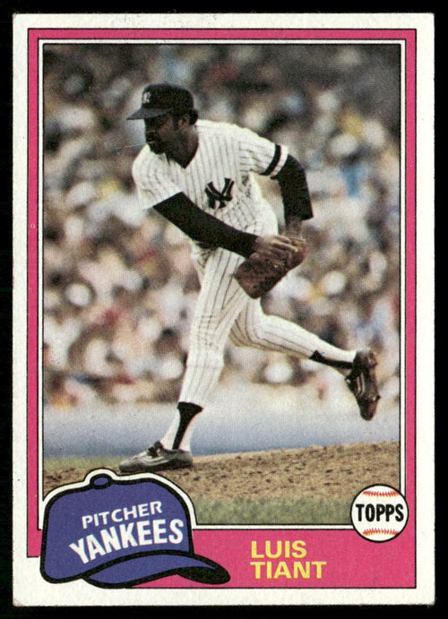 1981 Topps #627 Luis Tiant