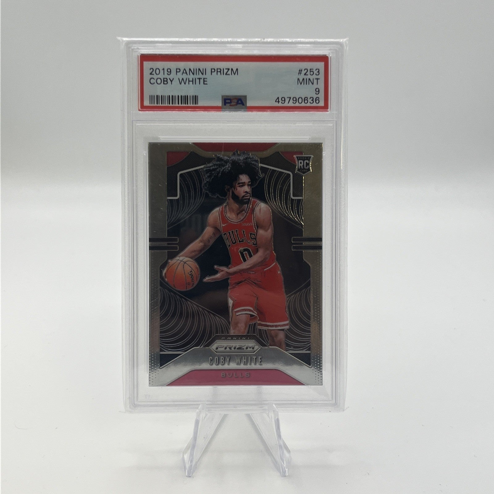 2019 Panini Prizm Coby White PSA 9